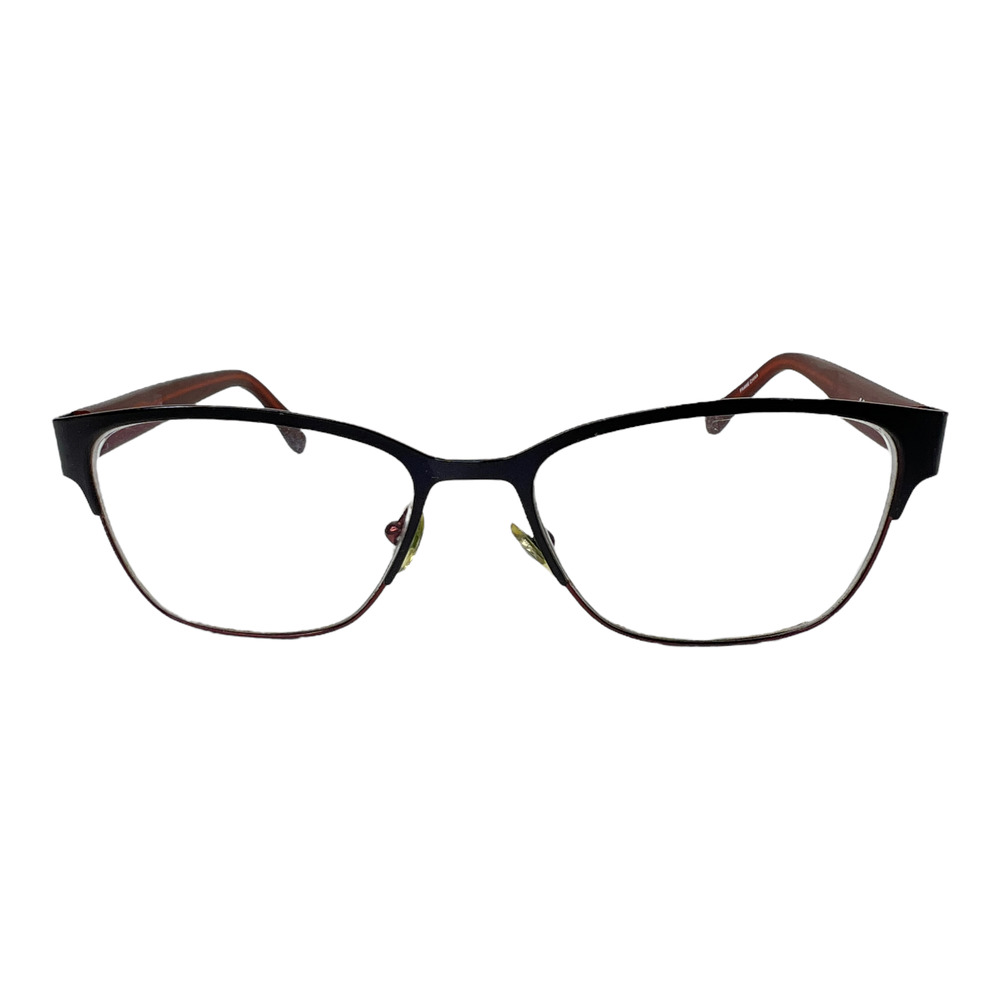 Michael Kors MK 348 429 Eyeglasses Glasses Matte Navy Blue on Red 52-16-135 3602